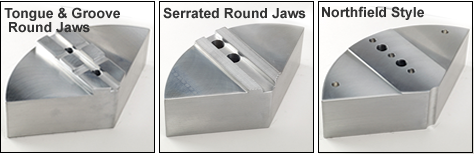 Round Jaws - Serrated, Tongue & Groove, Northfield Styles